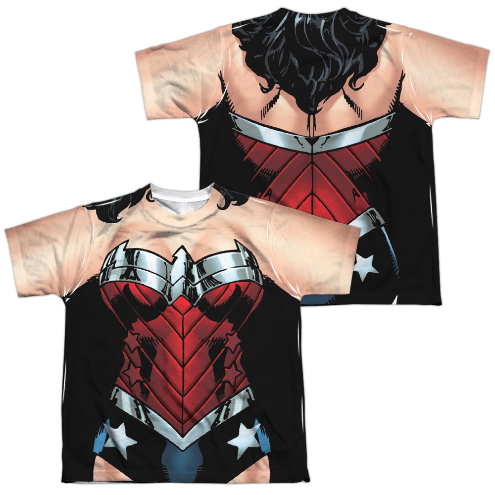 JLA WONDER 52 (FRONT/BACK PRINT)-S/S YOUTH T-Shirt