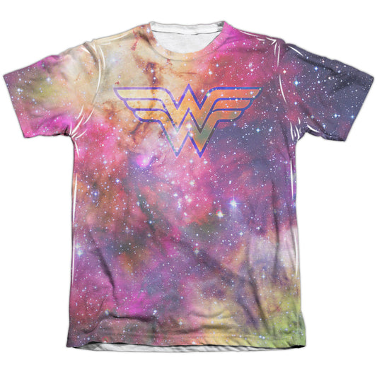 JLA WONDER GALAXY-ADULT POLY/COTTON T-Shirt