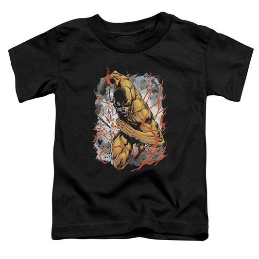 Jla - Reversed - Short Sleeve Toddler Tee - Black T-shirt
