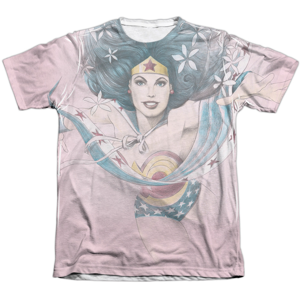 JLA SKETCHED-ADULT POLY/COTTON T-Shirt