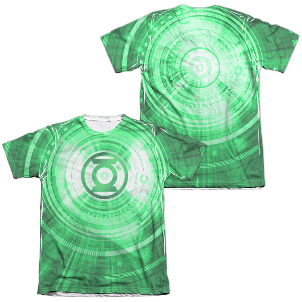 JLA RADIAL (FRONT/BACK PRINT)-ADULT POLY/COTTON T-Shirt