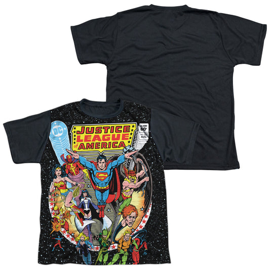 JLA STARS-S/S YOUTH WHITE FRONT BLACK BACK T-Shirt
