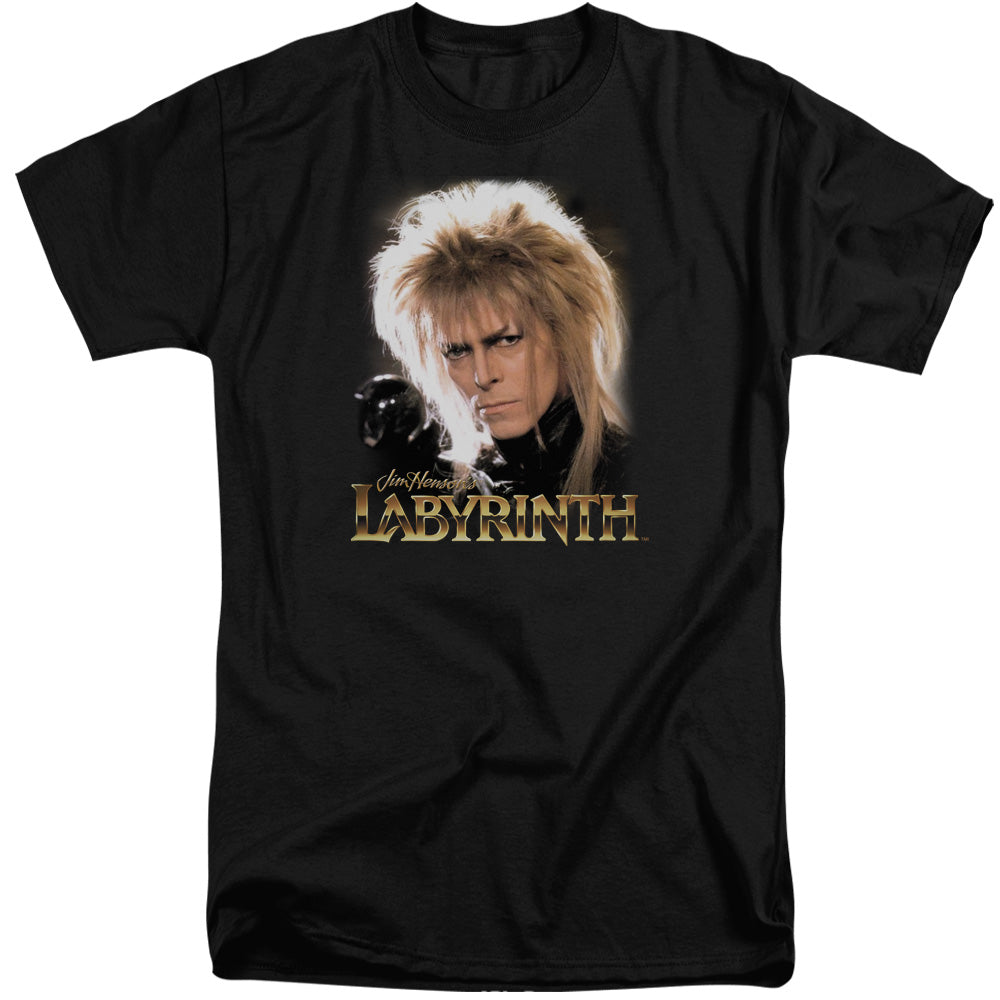 Labyrinth - Jareth - Short Sleeve Adult Tall - Black T-shirt