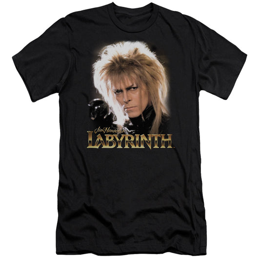 Labyrinth - Jareth - Short Sleeve Adult 30/1 - Black T-shirt