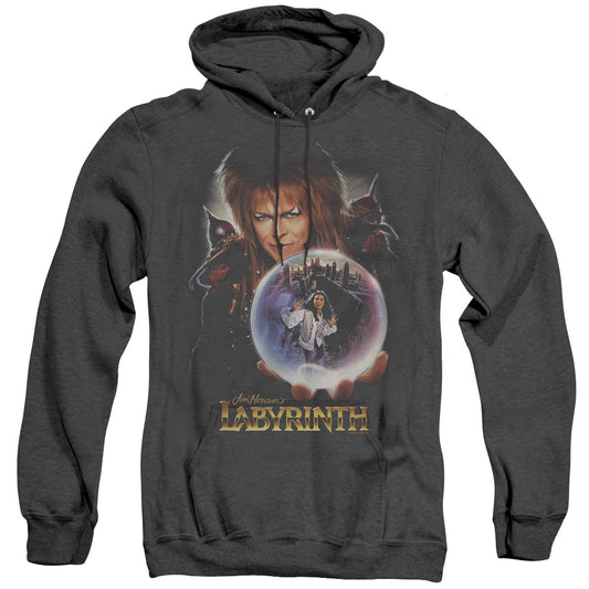 Labyrinth - I Have A Gift - Adult Heather Hoodie - Black