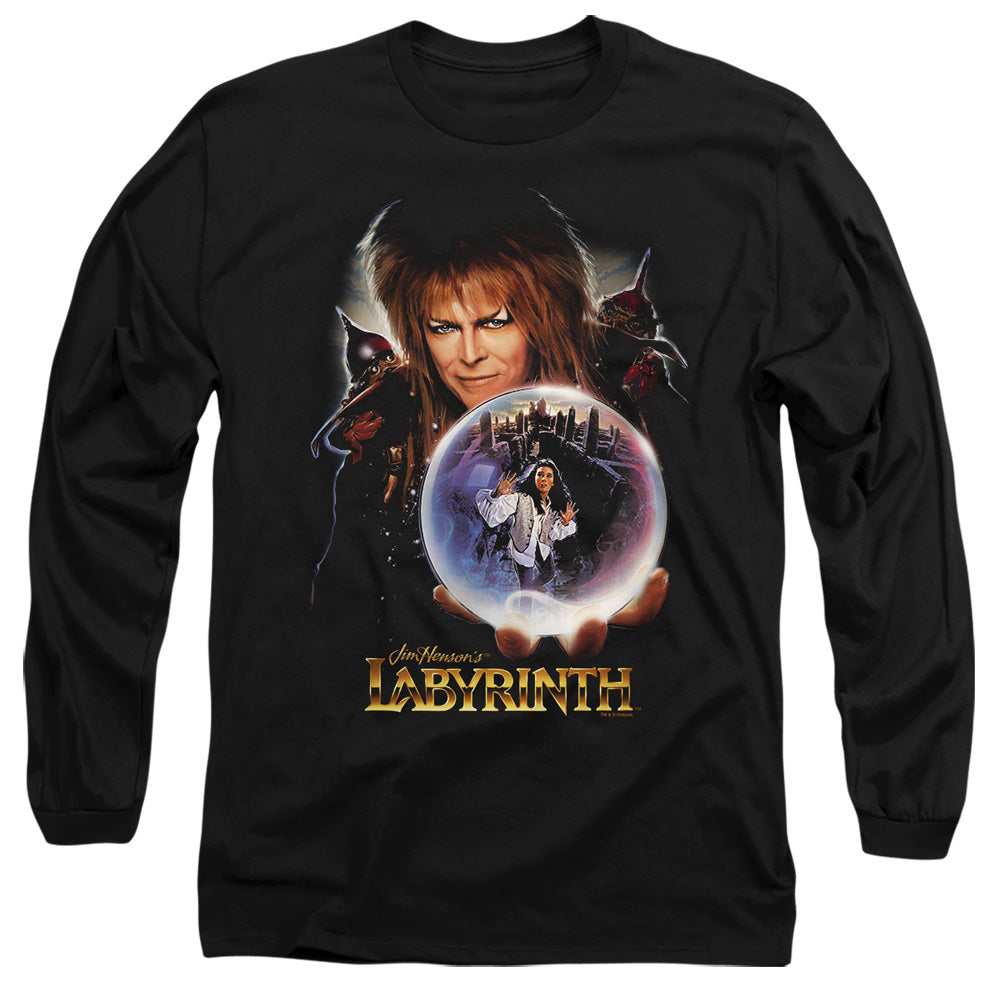 Labyrinth - I Have A Gift - Long Sleeve Adult 18/1 - Black T-shirt