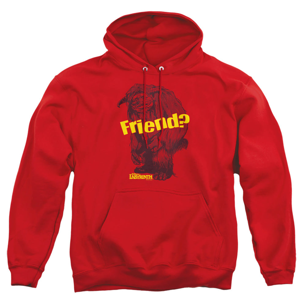 Labyrinth - Ludo Friend - Adult Pull-over Hoodie - Red