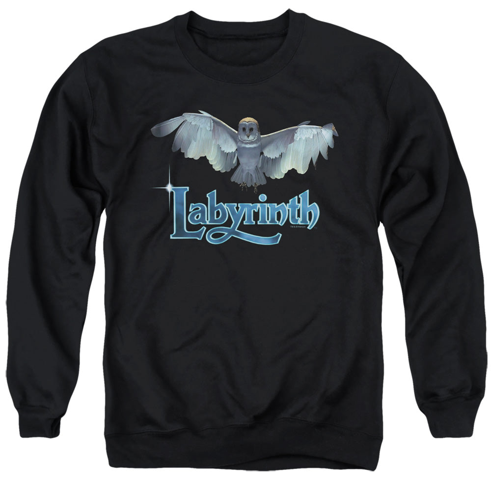 Labyrinth - Title Sequence - Adult Crewneck Sweatshirt - Black