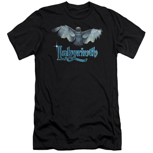 Labyrinth - Title Sequence - Short Sleeve Adult 30/1 - Black T-shirt