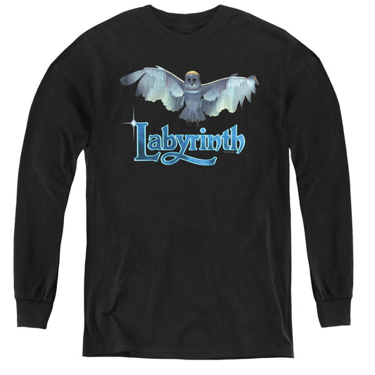 Labyrinth - Title Sequence - Youth Long Sleeve Tee - Black