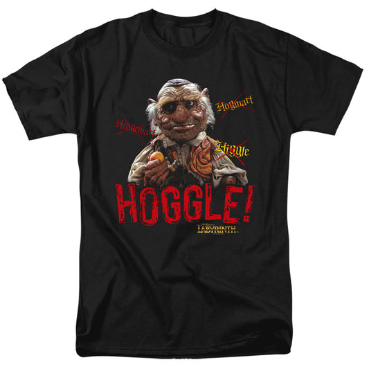 Labyrinth - Hoggle - Short Sleeve Adult 18/1 - Black T-shirt