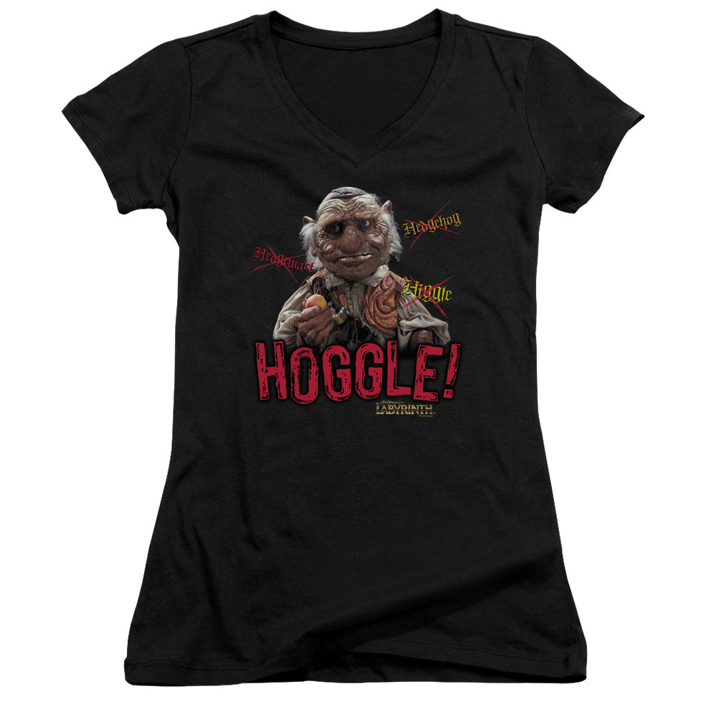 Labyrinth - Hoggle - Junior V-neck - Black