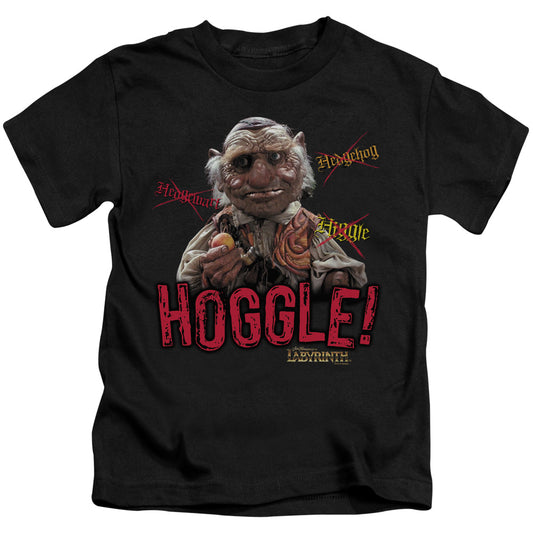 LABYRINTH HOGGLE - S/S JUVENILE 18/1 - BLACK - T-Shirt