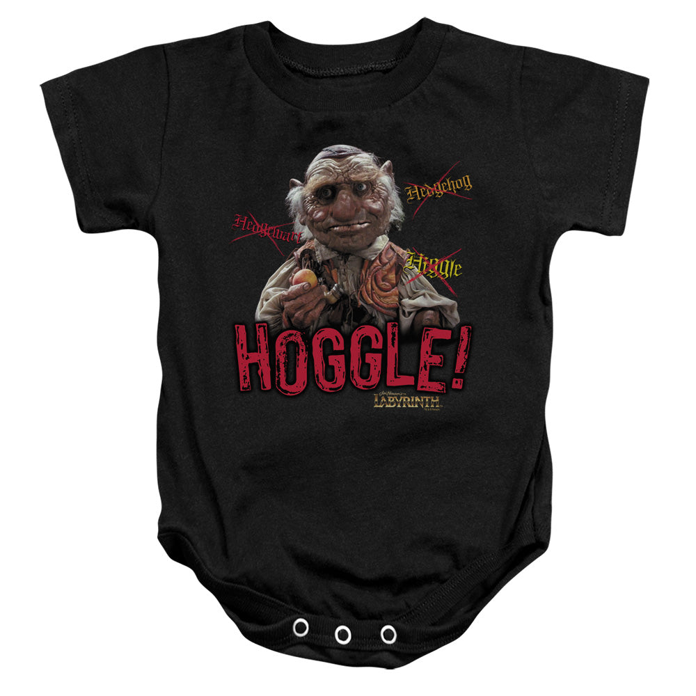 Labyrinth - Hoggle-infant Snapsuit - Black