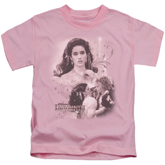 Labyrinth - Sarah - Short Sleeve Juvenile 18/1 - Pink T-shirt