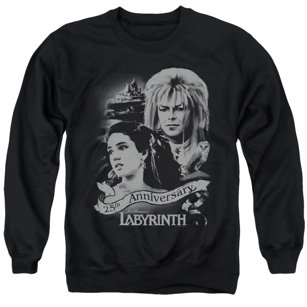 Labyrinth - Anniversary - Adult Crewneck Sweatshirt - Black