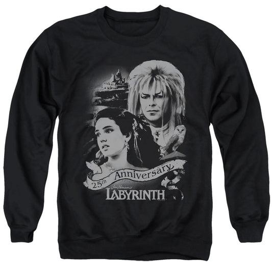 Labyrinth - Anniversary - Adult Crewneck Sweatshirt - Black
