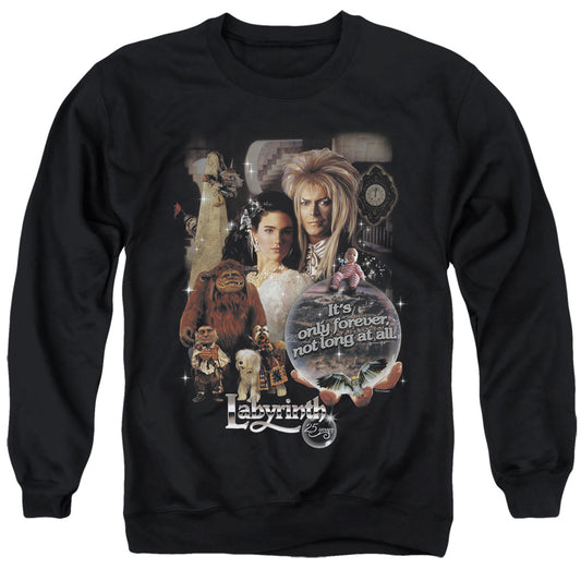 Labyrinth - 25 Years Of Magic - Adult Crewneck Sweatshirt - Black