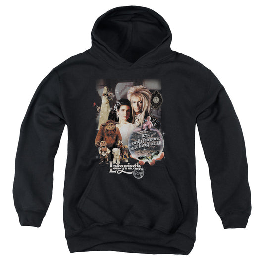 Labyrinth - 25 Years Of Magic - Youth Pull-over Hoodie - Black