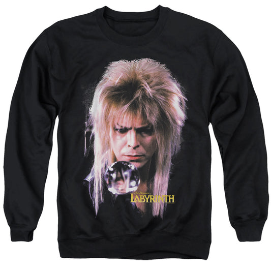 Labyrinth - Goblin King - Adult Crewneck Sweatshirt - Black