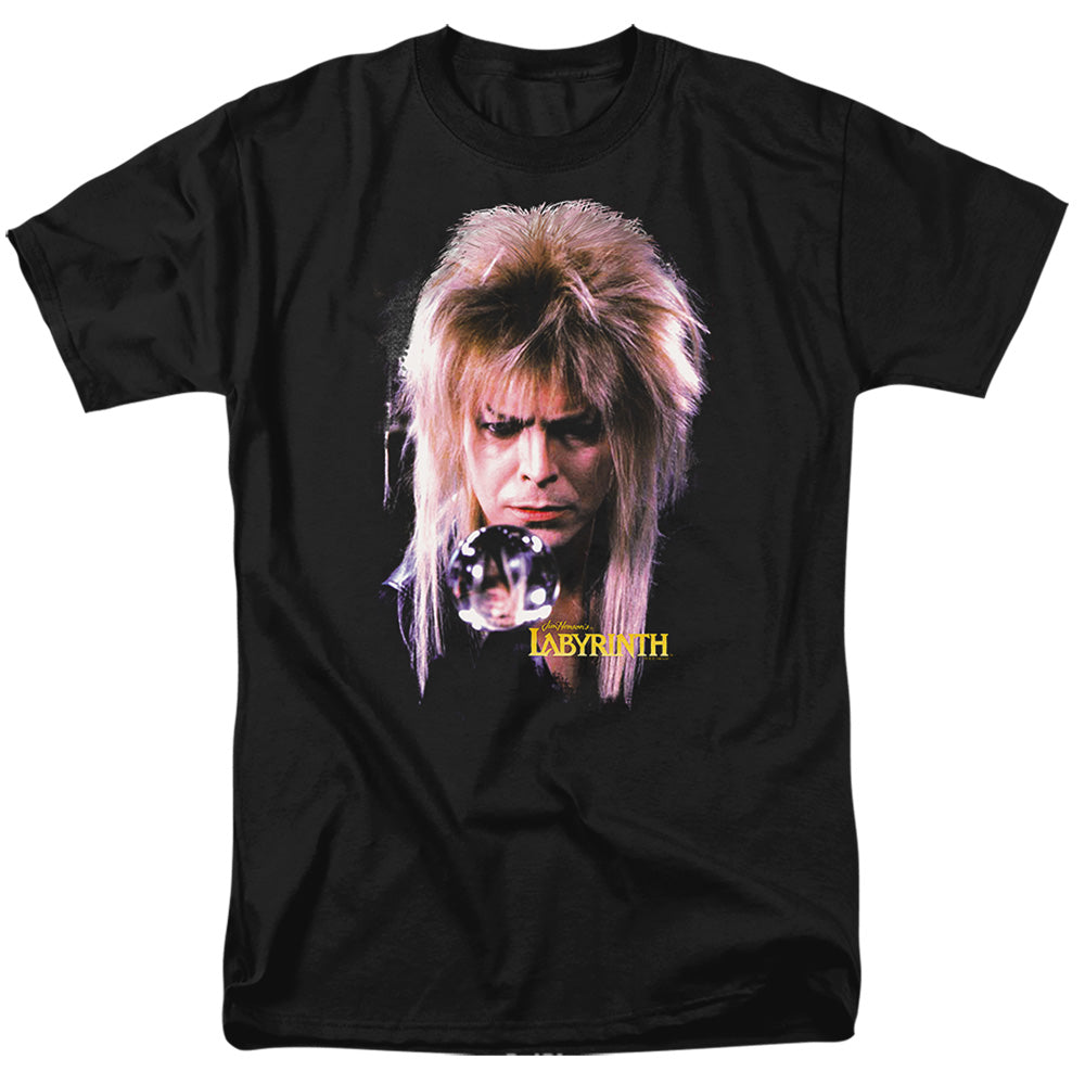 Labyrinth - Goblin King - Short Sleeve Adult 18/1 - Black T-shirt