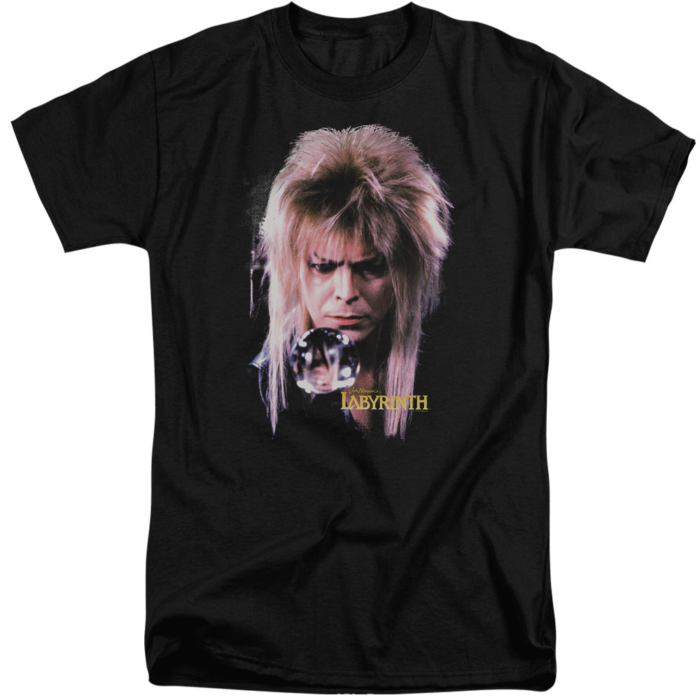 Labyrinth - Goblin King - Short Sleeve Adult Tall - Black T-shirt