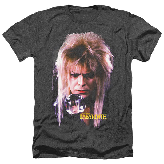 Labyrinth - Goblin King - Adult Heather - Black