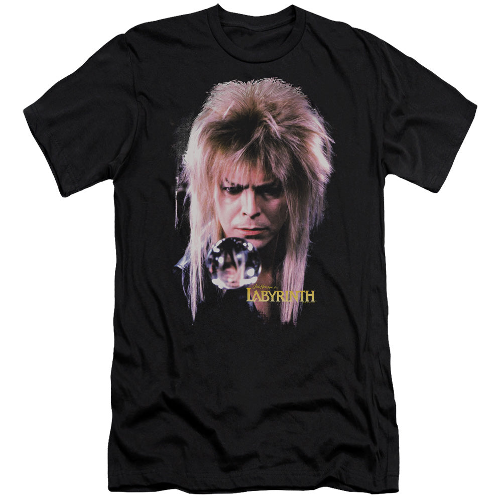 LABYRINTH GOBLIN KING - S/S ADULT 30/1 - BLACK T-Shirt
