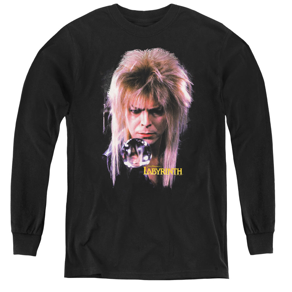 Labyrinth - Goblin King - Youth Long Sleeve Tee - Black