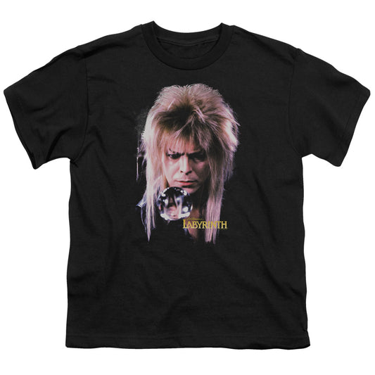 Labyrinth - Goblin King - Short Sleeve Youth 18/1 - Black T-shirt