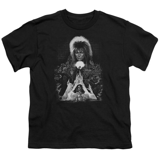 LABYRINTH CASTLE - S/S YOUTH 18/1 - BLACK T-Shirt