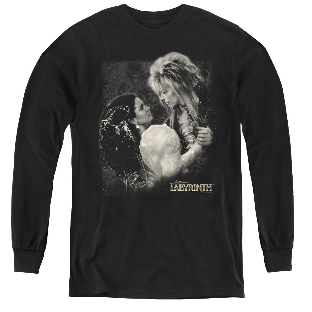 Labyrinth - Dream Dance - Youth Long Sleeve Tee - Black