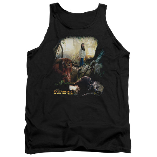 Labyrinth - Sarah & Ludo - Adult Tank - Black