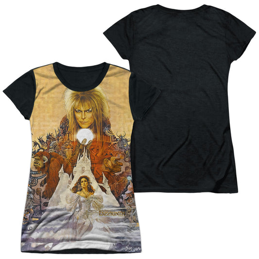 LABYRINTH COVER ART-S/S JUNIOR POLY T-Shirt