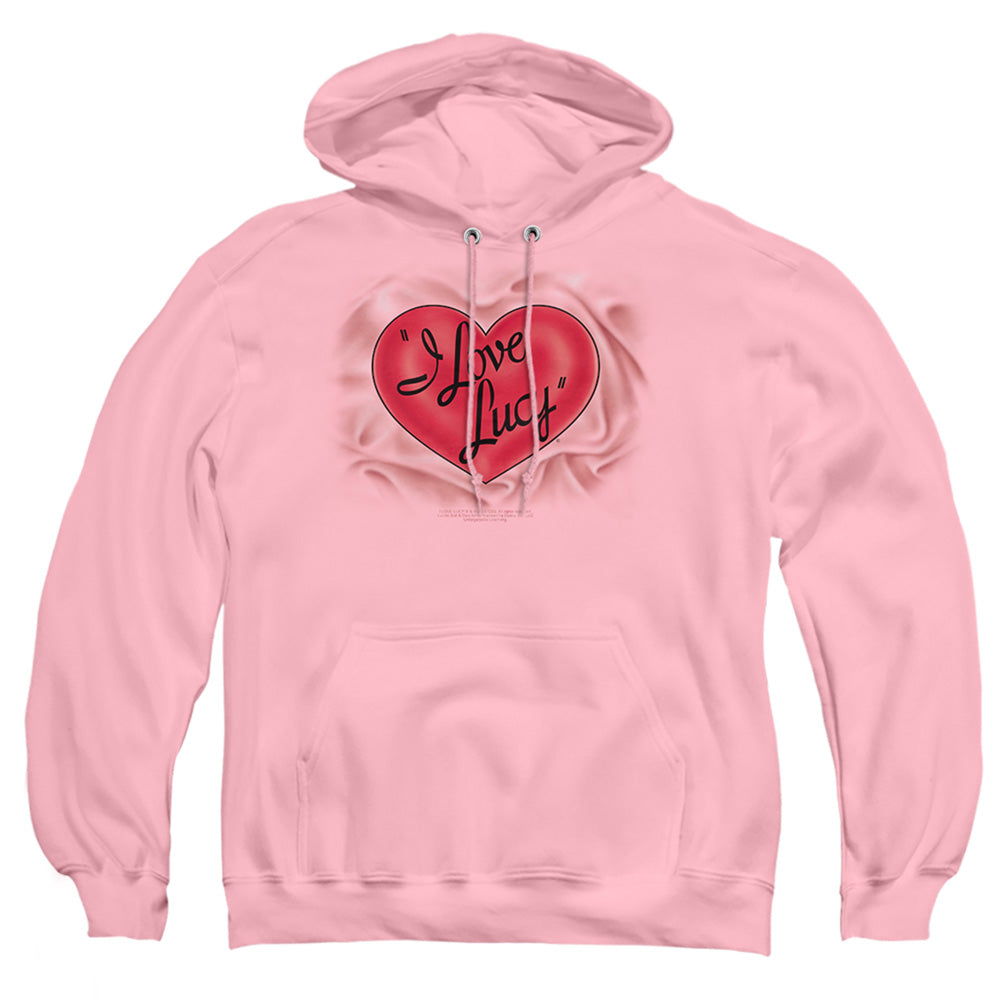 I Love Lucy - Classic Logo - Adult Pull-over Hoodie - Pink