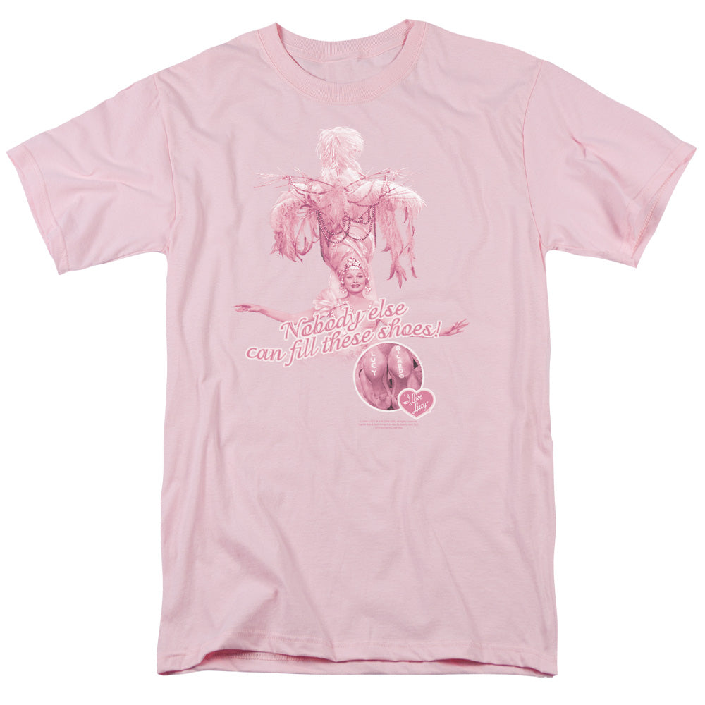I Love Lucy - Nobody Else - Short Sleeve Adult 18/1 - Pink T-shirt