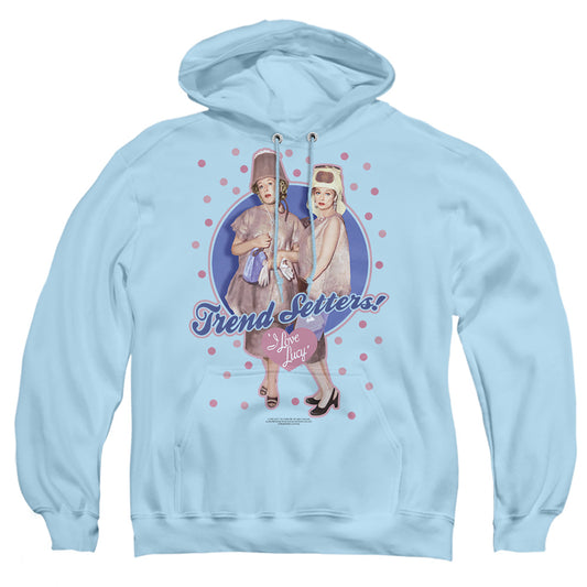 I Love Lucy - Trend Setters - Adult Pull-over Hoodie - Light Blue