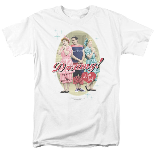 I Love Lucy - Dreamy! - Short Sleeve Adult 18/1 - White T-shirt