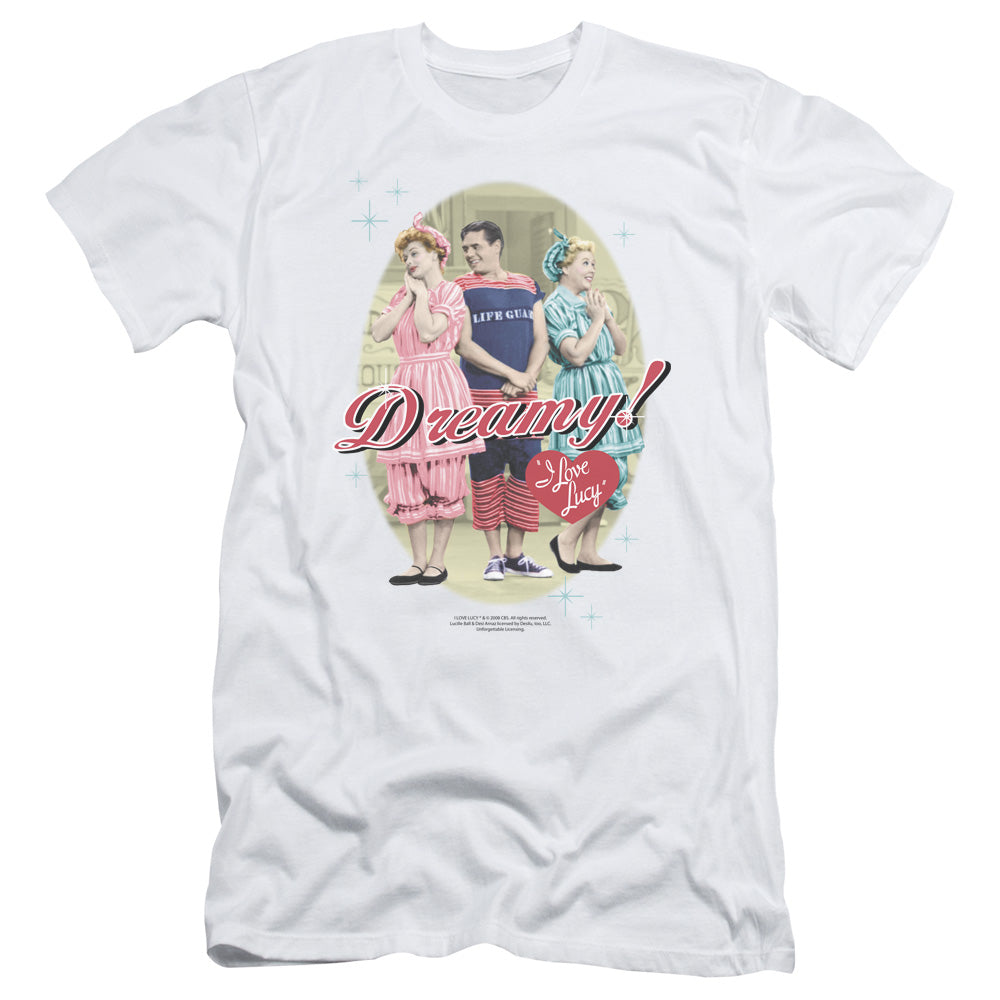 I Love Lucy - Dreamy! - Short Sleeve Adult 30/1 - White T-shirt