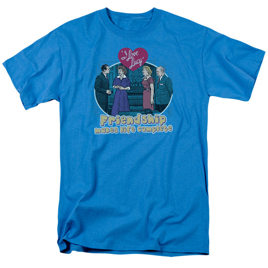 I Love Lucy - Complete - Short Sleeve Adult 18/1 - Turquoise T-shirt
