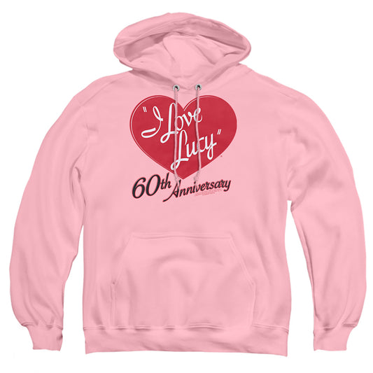 I Love Lucy - 60th Anniversary - Adult Pull-over Hoodie - Pink
