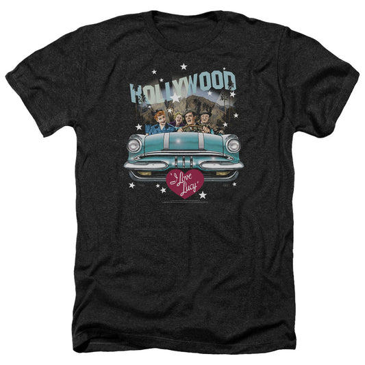 I Love Lucy - Hollywood Road Trip - Adult Heather-black