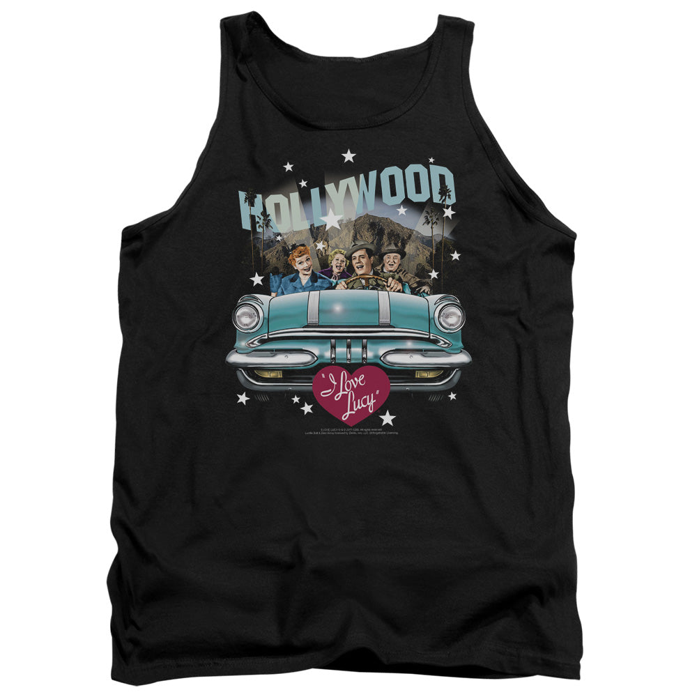 I Love Lucy - Hollywood Road Trip - Adult Tank - Black