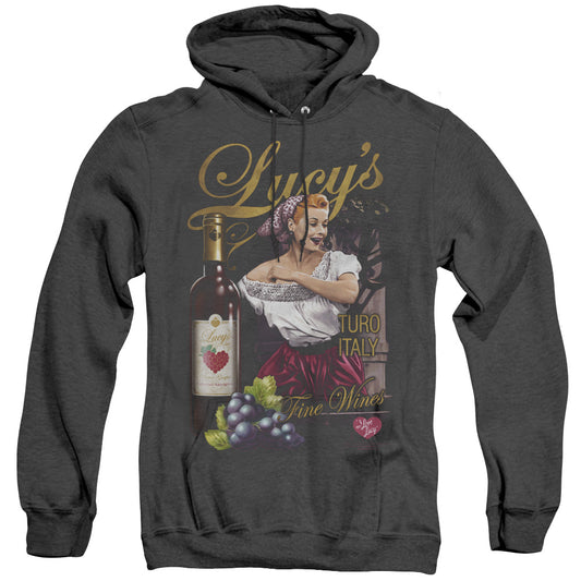 I Love Lucy - Bitter Grapes - Adult Heather Hoodie - Black