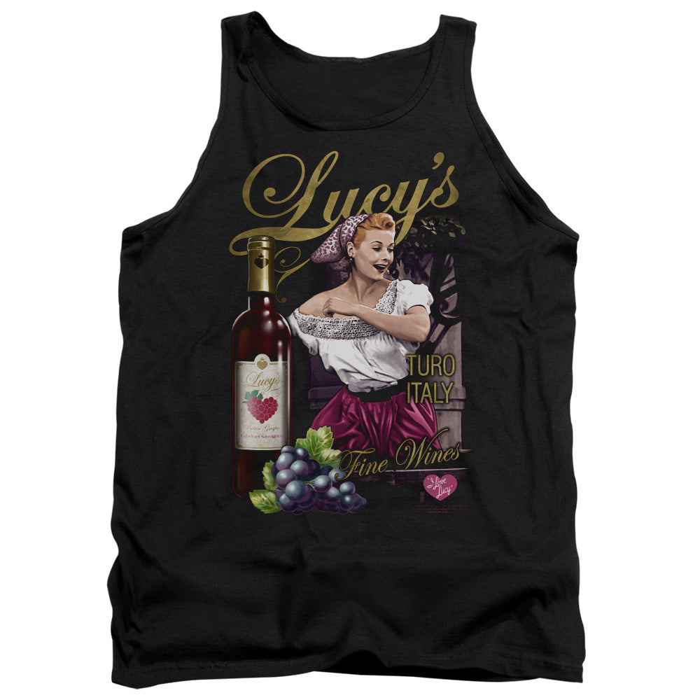 I Love Lucy - Bitter Grapes - Adult Tank - Black