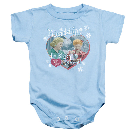 I Love Lucy - The Best Present-infant Snapsuit - Light Blue