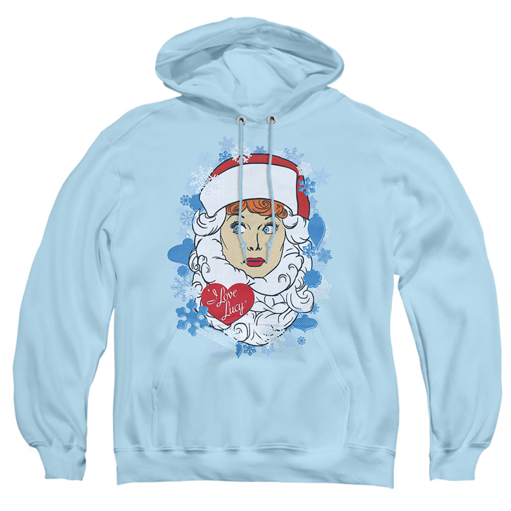 I Love Lucy - Beard Flakes - Adult Pull-over Hoodie - Light Blue