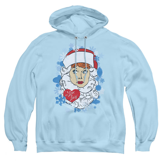 I Love Lucy - Beard Flakes - Adult Pull-over Hoodie - Light Blue