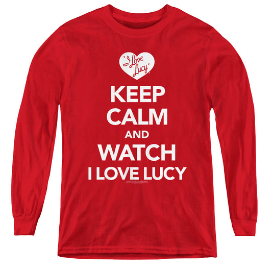 I Love Lucy Keep Calm And Watch-youth Long