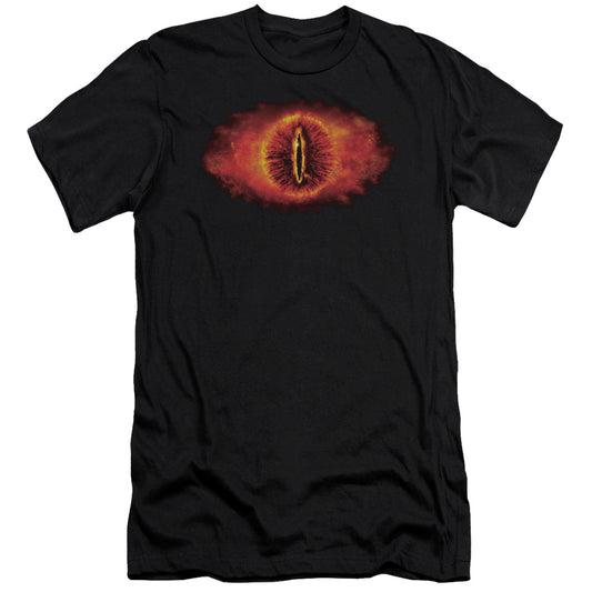 Lor - Eye Of Sauron-premuim Canvas Adult Slim Fit 30/1 - Black